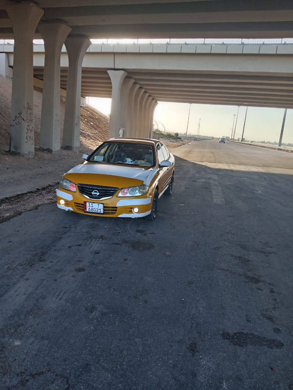 سني للبيع 2011 مؤسسه رقم بغداد انكليزي 
محرك كير خير من الله تخم تاير 
السعر 75
ضرره ثلاثت قطع اي استفسار خاص او 
***********
