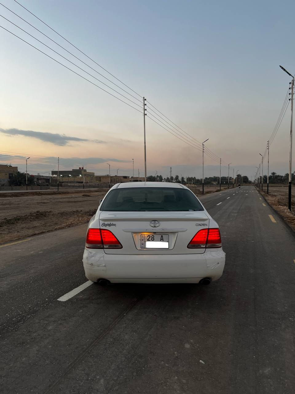 شاهينة موديل 2004
رقم نجف دولي بأسمي تحويل مباشر
مكفولة من الكص ونقل جثة ومن جميع الاصوليات 
كير ومكينة شرط كارتون
تبريد ثلج 
تخم تاير جديد
مشط ايسر بلاد
حدادية جديدة
حساس امامي خلفي 
6بصمات
كروز تثبيت سرعة
كامرة دوارة
ترحيب عند الاقتراب
السيارة استخدام شخصي ومامتعوبة مال جناي 
ماعايزة اي شي متصرف عليهة دينار 
السعر 149$
المكان النجف الاشرف
للتواصل ***********
