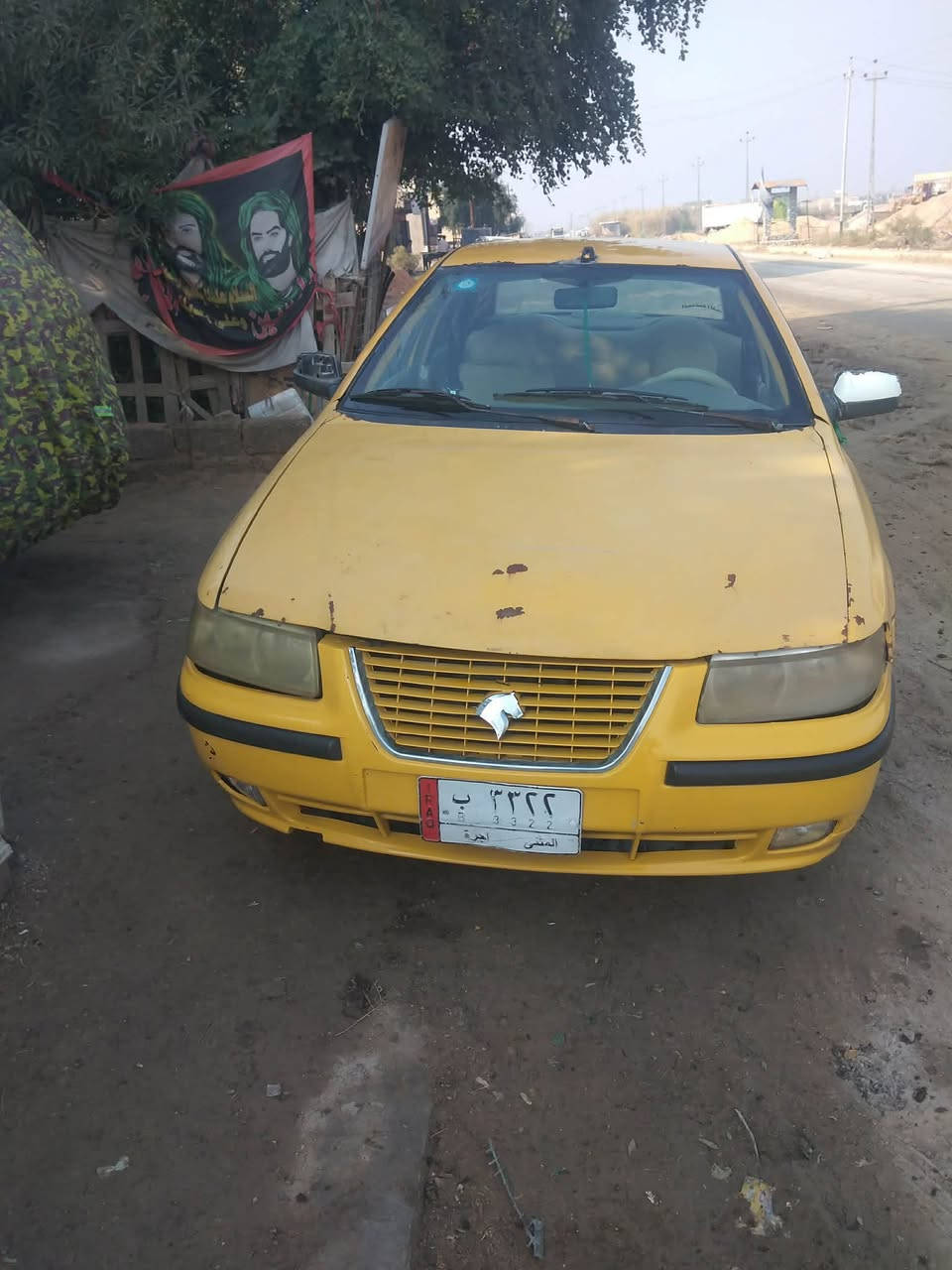 السلام عليكم سياره سمند موديل ١٢ مكينه وكير فرنسي تخم تاير سنويه ٢٨ مصفره سعر ٢٥ وبيه مجال لتواصل ***********
