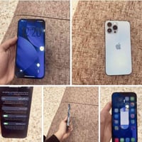 ايفون 13بروماكس مبدل شاشه فقط البطاريه ٨٥نضيف كلش رايد مراوس ١٤برو ماك...