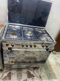 طباخ فريش • طباخ 5 عيون • طباخ ستيل • فرن فريش • طباخ مستعمل نظيف • طب...