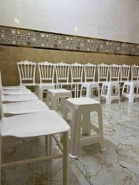 تعلن تجهيزات ناي عن توفير جميع مستلزمات المناسبات 
(كوشات - كراسي ملكية - كراسي عادية - اجهزة صوتية - طبلات )
تتوفر خدمة توصيل لجميع مناطق بغداد 
للحجز والأستفسار مراسلة الصفحة او الاتصال 👇🏻
***********
