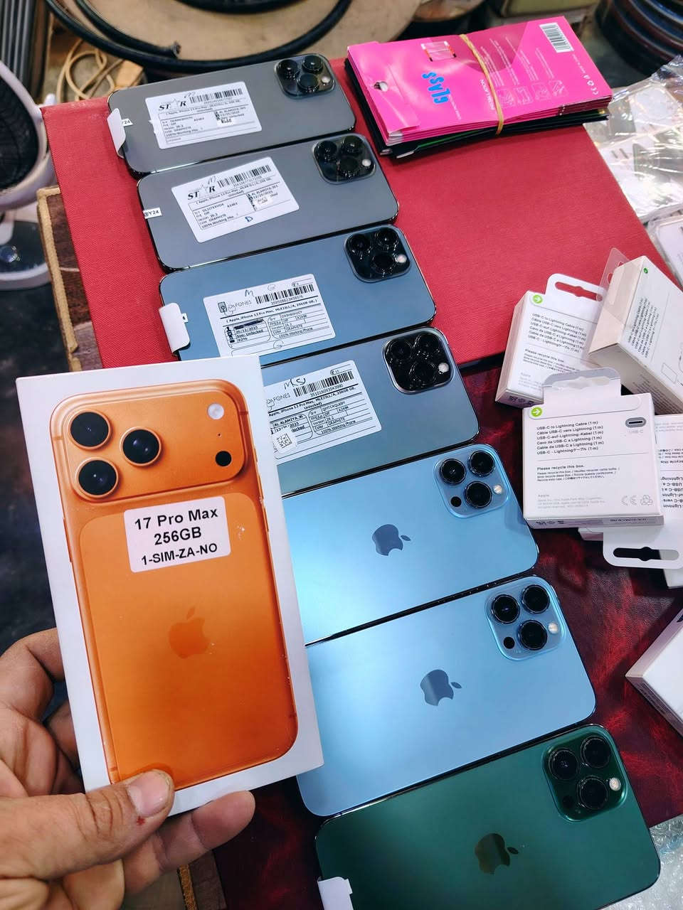 توفرت وجبة جديده من أجهزة الآيفون
آيفون 17 برو ماكس فول الفول لون برتقالي 
آيفون 14 برو ماكس ذاكرة 256 بطاريه 93  
13 برو ماكس ذاكرة 256 بطاريه 92 فمافوق جميع الأوان متوفرة ننموذج M امريكي

متوفر رصيد 👈👈👈 جمله جمله جمله جمله👉👉👉 
👏👏استقطاع إلكتروني منصه فقط👏👏👏
👍🏻👍🏻عن طريق ماستر كارد او كي كارد الرافدين حصراً👍🏻

👈👈موبايل  ***********  👉👉
