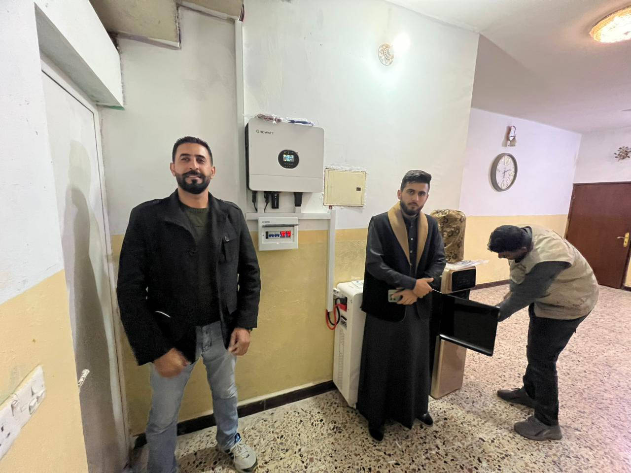 سما بغداد تقوم بربط منظومتين طاقة شمسية:

▪️ المنظومة الأولى:
في منطقة الگراقول
للأخ ماجد الگرقولي
بسعة ٢٠ أمبير نهاري و ١٦ أمبير ليلي

▪️ المنظومة الثانية:
في منطقة الرضوانية / محافظة بغداد
للأخ إبراهيم الأحمد السلمان

📞 للحجز والاستفسار:
***********
قسم المبيعات
