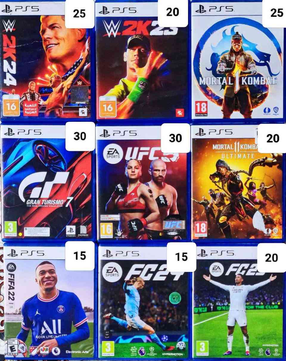 مستخدم PS4 وPS5  مجموعة كبيرة 
⚠️ حجز وتبديل عبر الخاص او واتساب 
 
✅تثبيت الحجز بالخاص برقم وعنوان لسرعة التثبيت
 ❗️واذا عندك مراوس ارسل شنو عندك..
—————————————————
🚌 كل محافظات العراق ب5 الف فقط 
—————————————————
 🗺 العنوان بغداد الحبيبيه قرب جامع ذو الفقار 
—————————————————
 💬 *********** واتساب 
—————————————————
للمزيد تابع الصفحة
