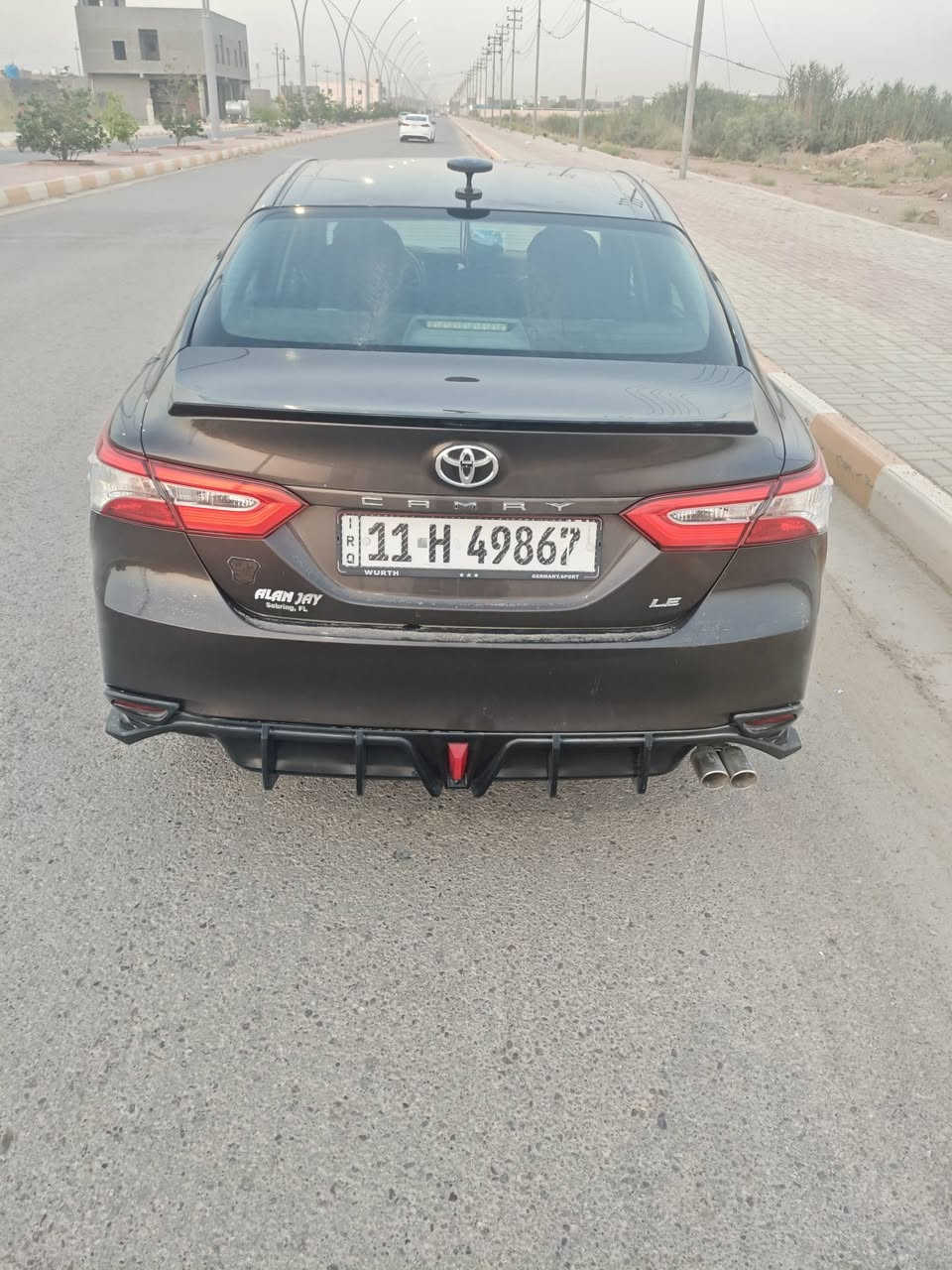 كامري موديل 18 بغداد الدولي تحويل مباشر LE السعر 150وبيها مجال
عنوان الرمادي 7كيلو بيها جاملغ وبنيد صبق 

***********

