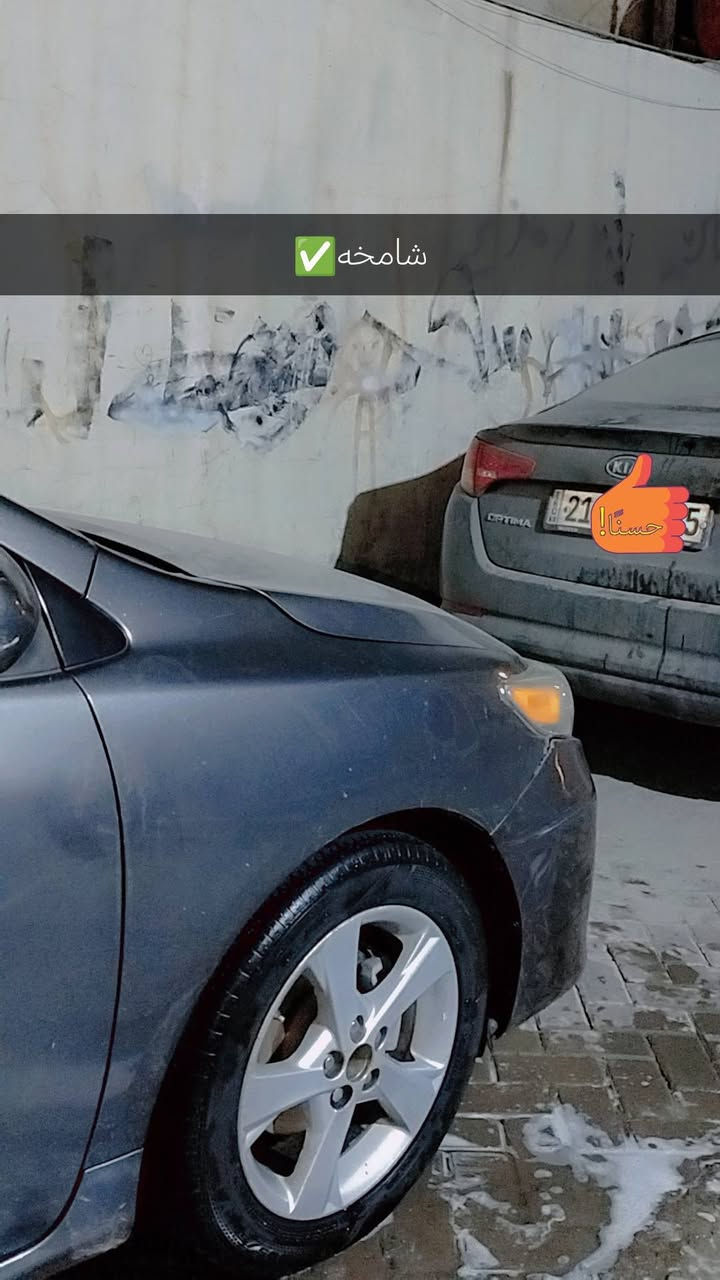 سلام عليكم كورلا ٢٠١٢ حادثهه من جوه شطح السياره خير من الله لاستفسار *********** للبيع او امراوس اي كورلا تكسي
