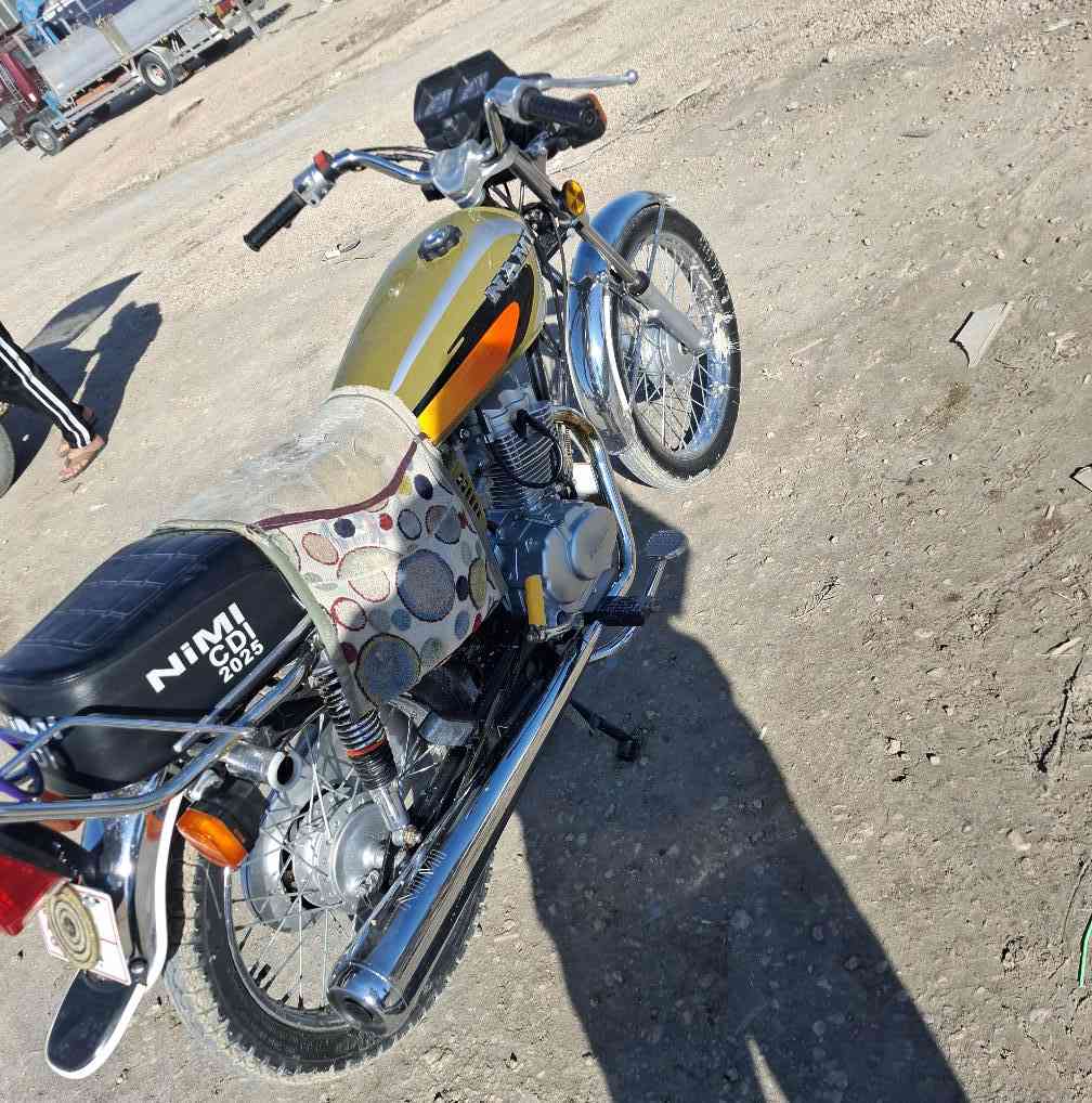 دراجه نامه موديل 2025 اوراق كامله صاله 20 يوم طالعه من لوكيل مكفوله كفاله عامه السعر 700 وبيه مجال مكان حله طهمازيه الرقم ***********
