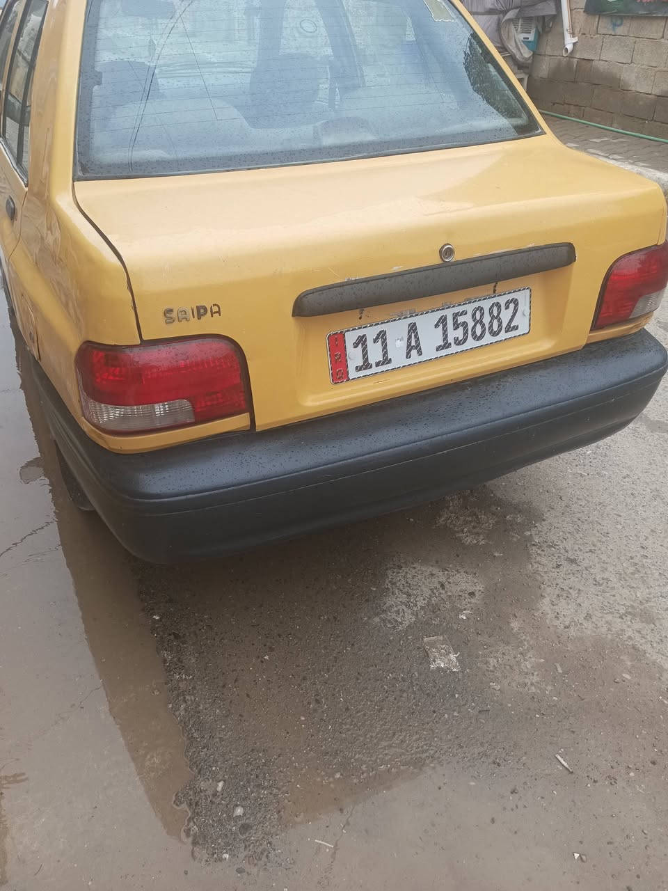 سلام عليكم سايبا 15 نضيفه لاضربه لاتبديل بيه صبغ بلهلات الخلفيه فقط كير محرك كفاله مكاني بغداد السعر 30 رقمي ***********
