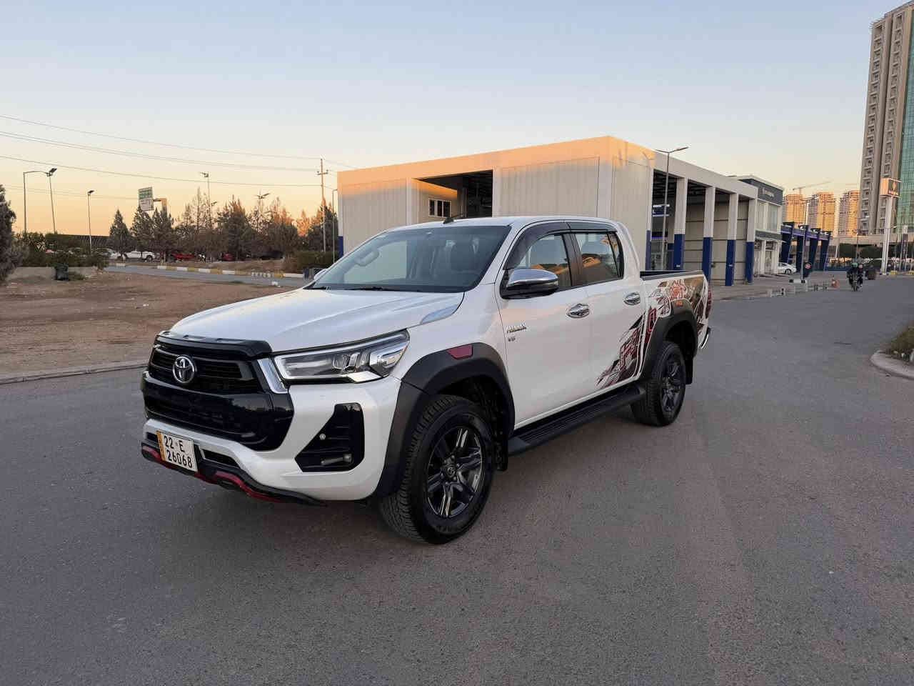 موديل 2023 +TRD شركة ساز ماشية 138 مكفولة بس بي دي ار شوية فوك لايت الخلفي
سعر 360 مكانها اربيل 

***********
