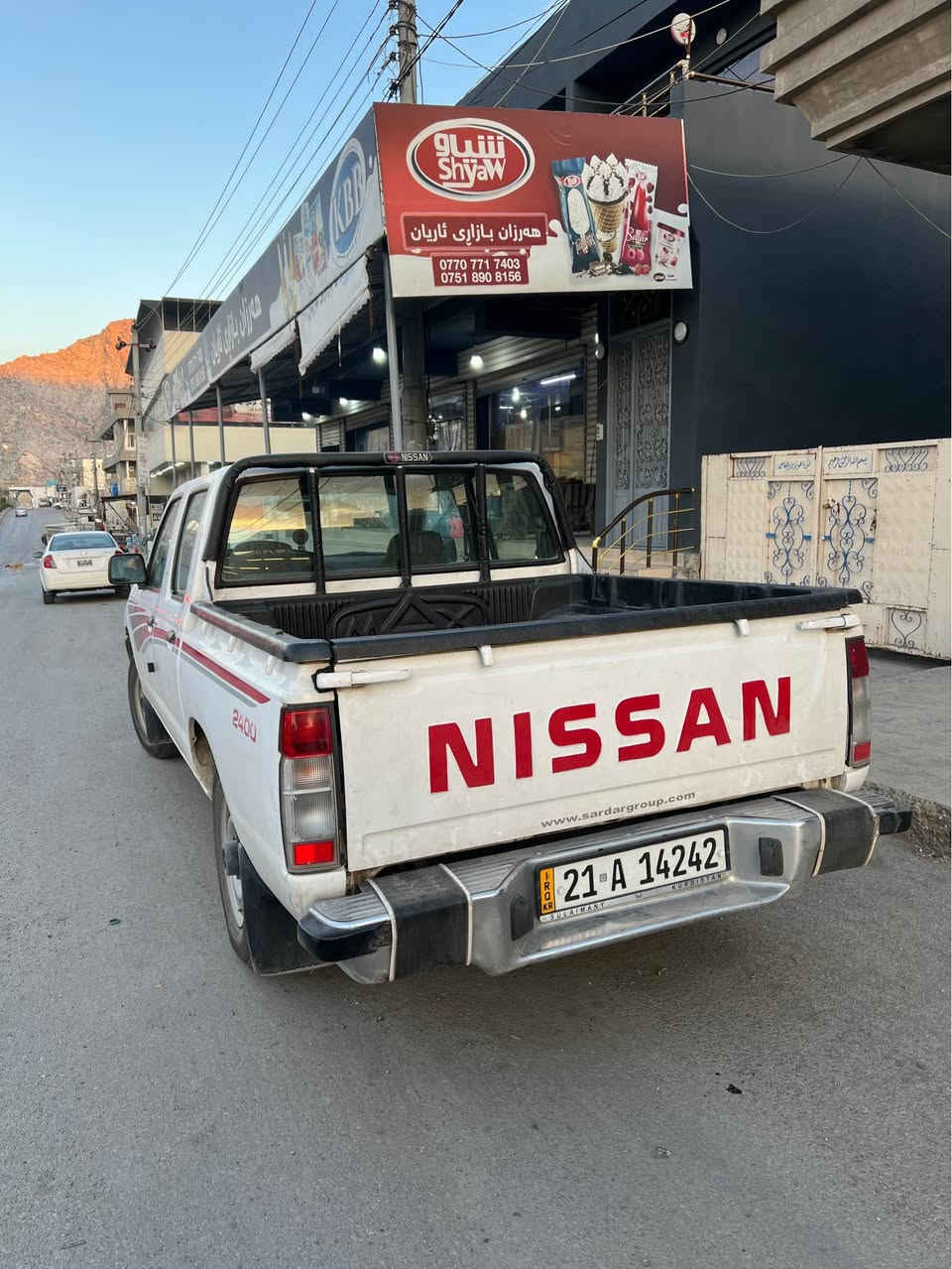 نیسان ٢٠٠٢ ڕەقەم سەنەوی نوێ بێ بۆیاخ تەنها قرچێکی بچوکی هەیە بێ بەدەن تەبرید ساردو گەرم مەکینەی نەکراوەو بێلێشە سەیارەکە پاک و ماڵێکی جوانە دار بنديهكان, السليمانية


**إذا كنت صاحب هذا الإعلان وتريد حذفه لأي سبب، رجاءا أرسل رسالة إلى الدعم الفني**