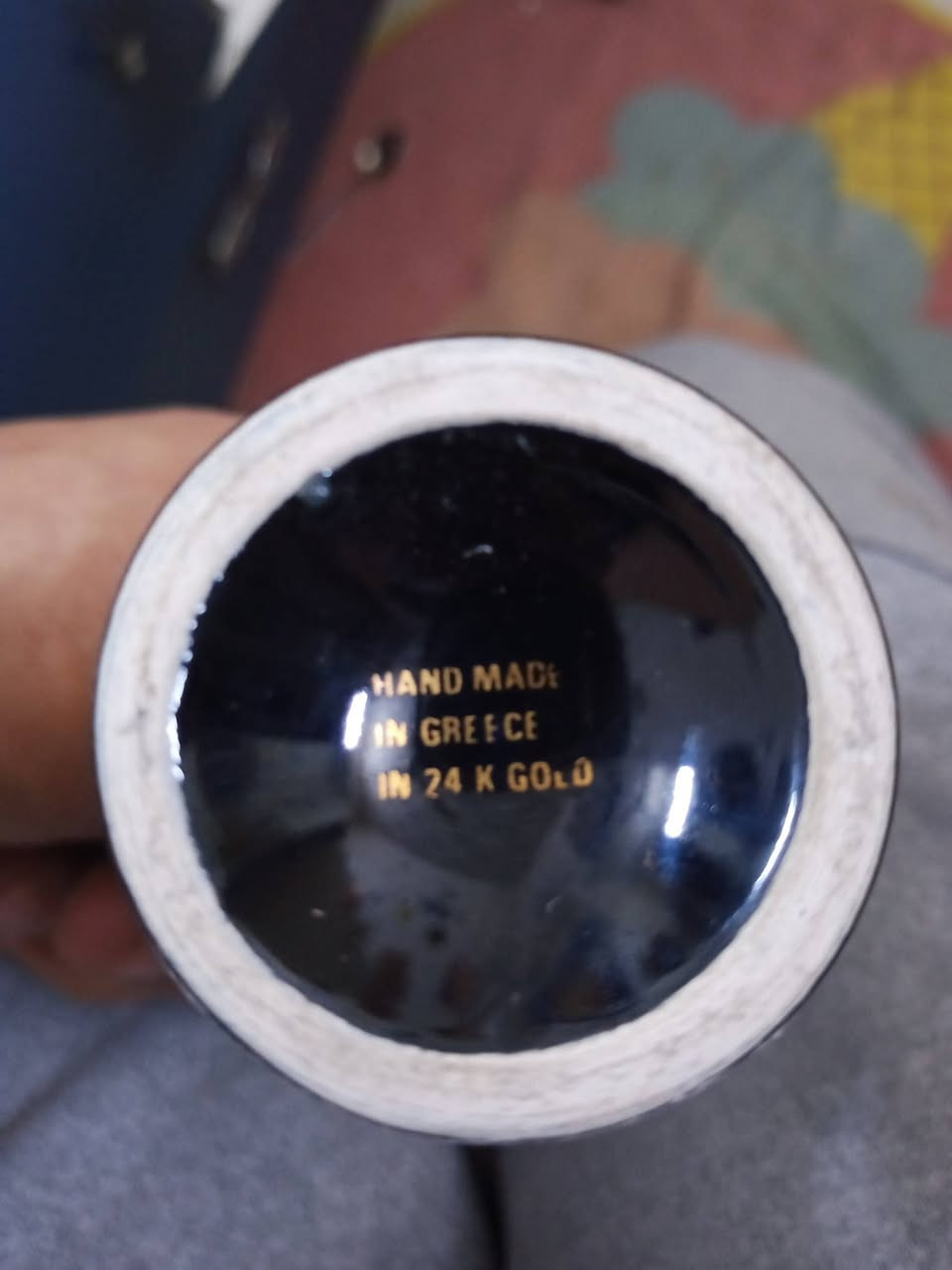 سيت اغريقي ثلاث قطع بحالة ممتازة طلاء ذهب 24 مختومة جميع القطع السعر 250الف مكاني السيدية ***********
