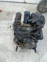 مكينة دراجة فراشة • محرك ضعيف • النجف شارع مطار