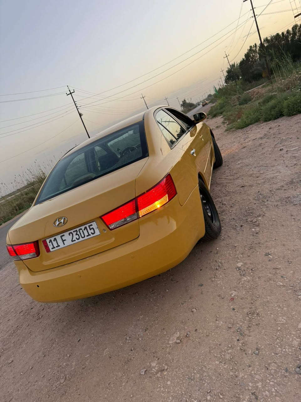 السلام عليكم سوناته للبيع موديل 6مكينه 2400 سياره جاهزة وجديده مصفره هيه وغرامات تحويل مباشر أمريكي سعر75 وبيه مجال بسيط العنوان بابل مشروع المسيب ***********
