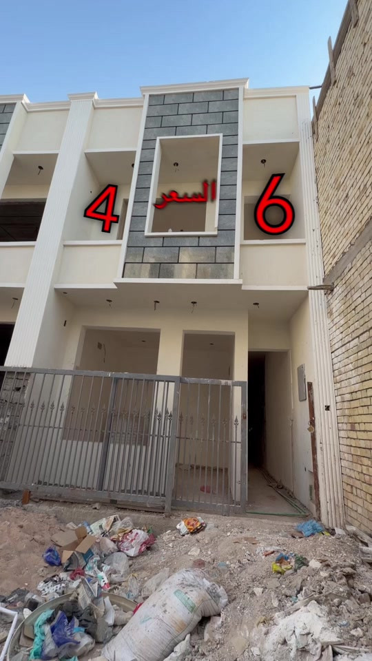 � للبيع منزل بمساحة 50 م² 📐 المساحة: 50 متر مربع 💰 السعر: 46 مليون (قابل للتفاوض حسب الاتفاق) 🔹 يحتوي المنزل على: * مدخلين * استقبال (صالة) * مطبخ * خدمات صحية * منور 🔹 الطابق الثاني: * غرفتا نوم 📞 للاستفسار والمعلومات: ***********
