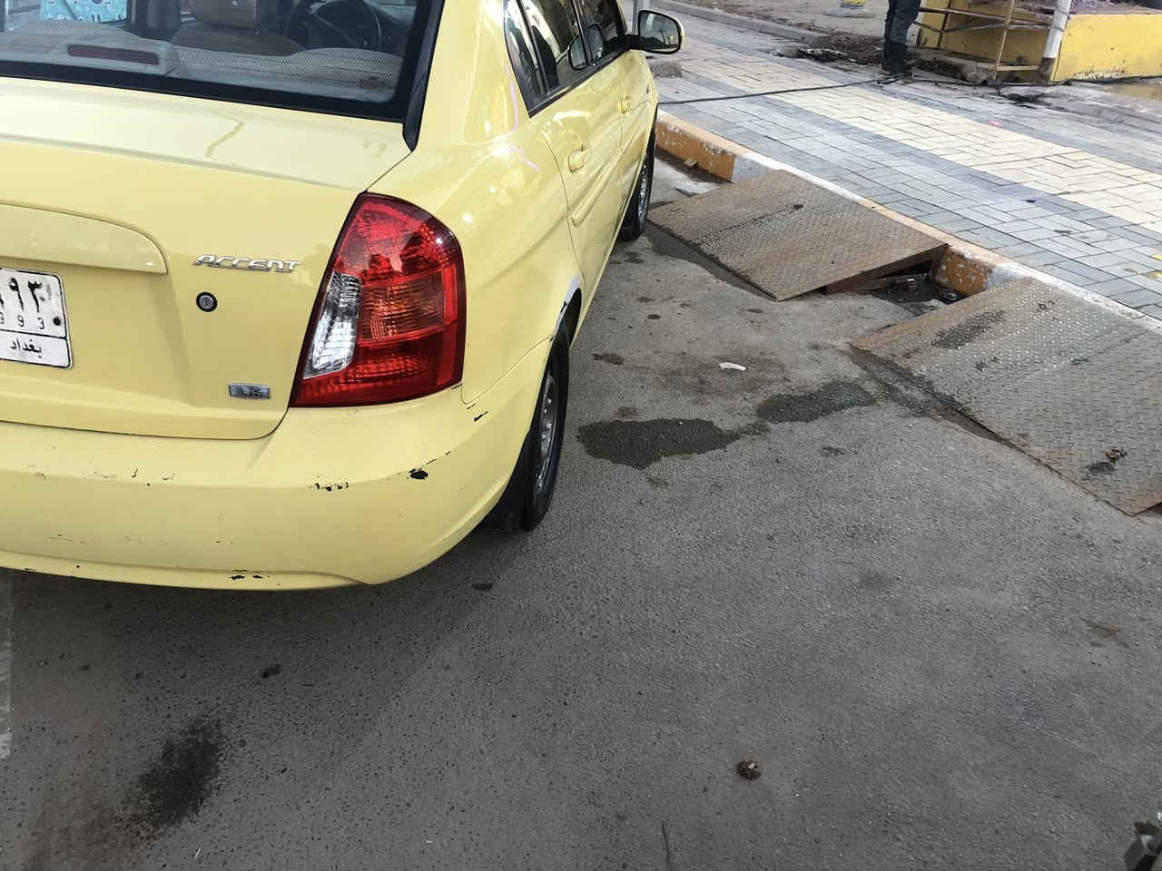 السلام عليكم اكسنت 2011شركة العامه اصفر بلادي السيارة للبيع نقد اعتذر من الاقساط السيارة جاهزه بأسمي سعرها 92مكاني بغداد الاسكان مقابل كلية المأمون الاتصال ***********
