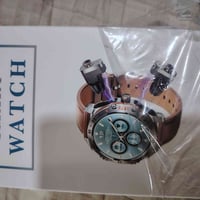 ساعة • سير اسود • حافة حديد