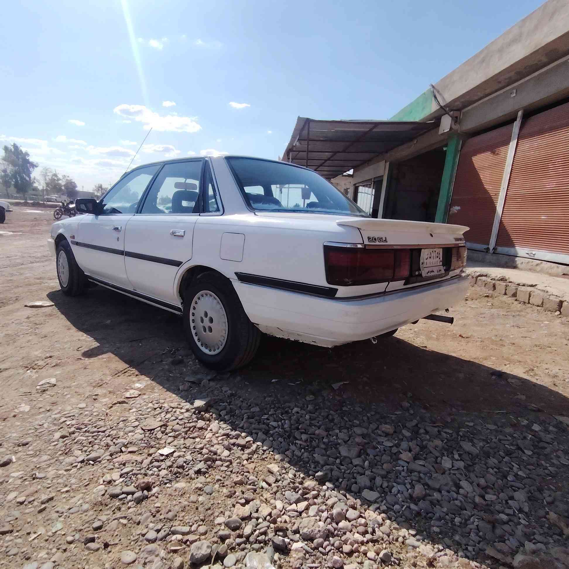 تويوتا كامري
موديل 1991
كفاله عامه من صبغ من ضربه
محرك كير مال كصه
تبريد ثلج ❄️
كهربائيات كلها شغاله تايرات باتري تخم امامي وخلفي  جديد
سعر قفل 40
***********
***********
مكاني تلعفر
