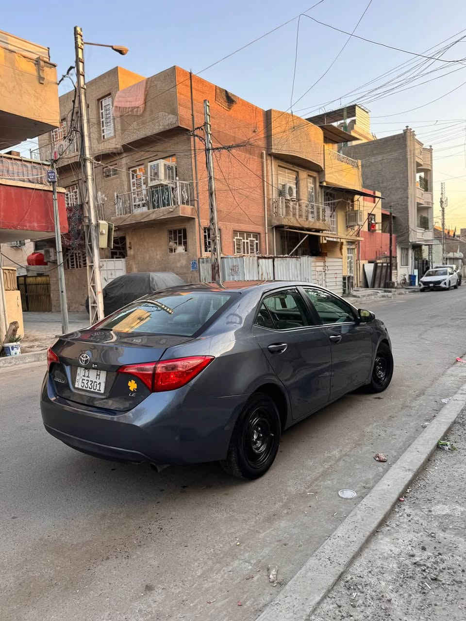 من رخصة الادمن 
للبيع كورلا 2019 رقم بغداد دولي ب اسمي تحويل مباشر حادثها صبغ جاملغ خلفي وبارد شبر ب جاملغ امامي صفحة الصدر ماشيه 106 السونار مرفق مع الصور 

السياره عليها ادامه كامله صدر امامي خلفي جديد تخم تاير جديد مكينه وكير مكفول معروضه 140 وبيها مجال قليل مكان السياره بغداد الجديد 
للاستفسار ***********
مامتواجد على الفيس
