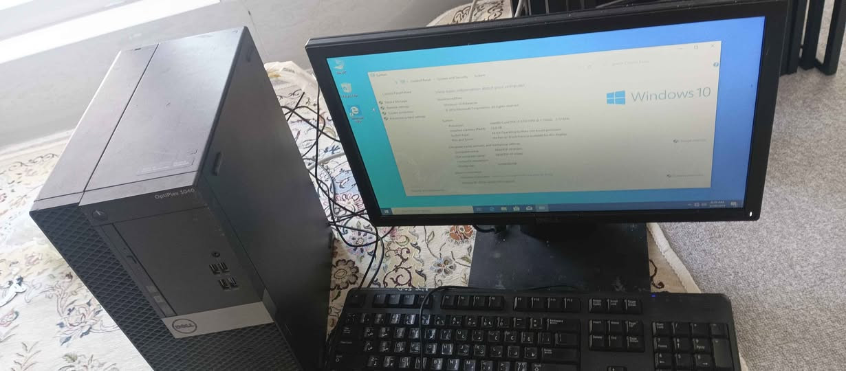 حاسوب dell  جميل نظيف بشرط وضمان وسريع شغال موصفاتها
core i3
6 th
ram 12g
hard 240ssd
wi.fi
سعرها 135 الف
توصيل متوفر لكل  محافظات كالار, السليمانية


**إذا كنت صاحب هذا الإعلان وتريد حذفه لأي سبب، رجاءا أرسل رسالة إلى الدعم الفني**