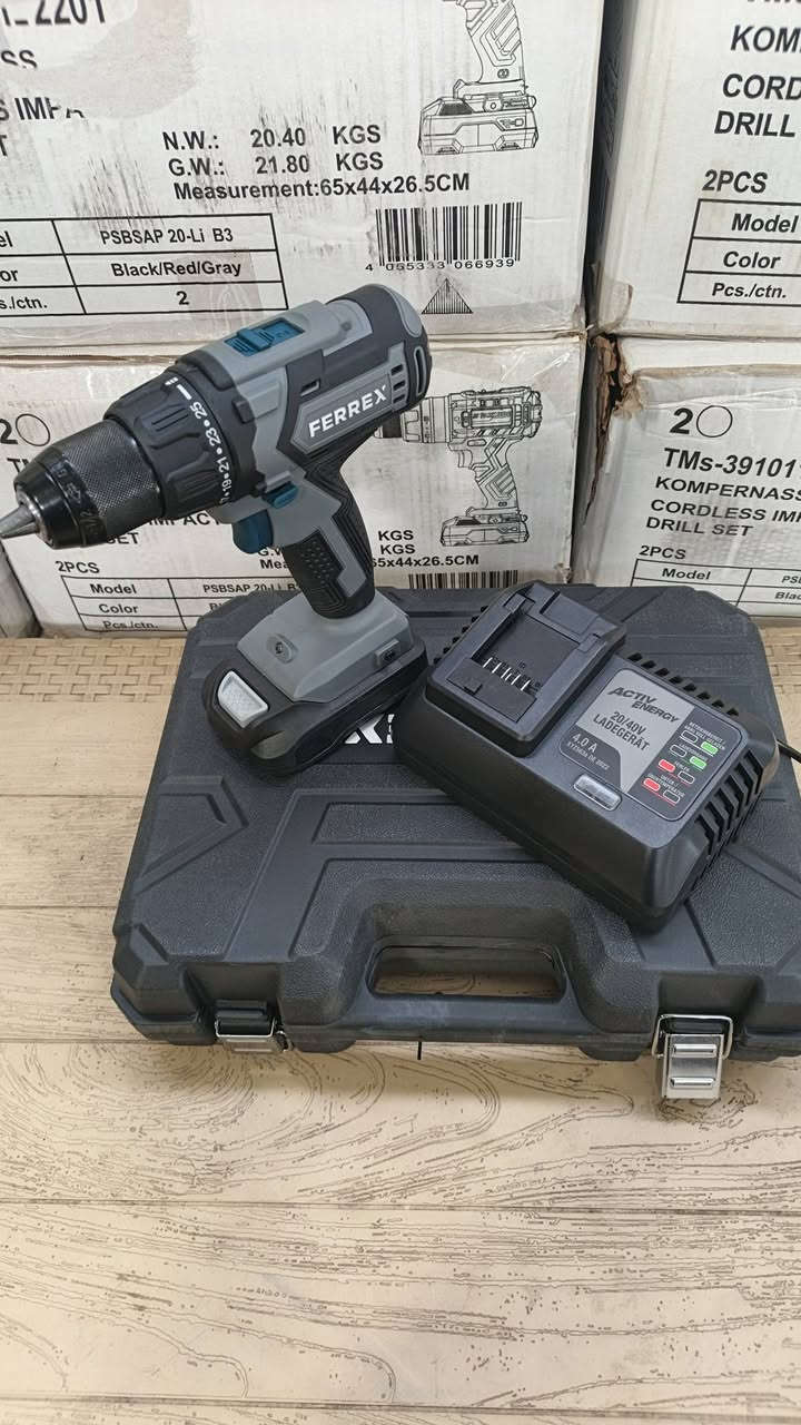 سلام عليكم شباب متوفر دريل فيركس 20 فولت كامل بطارية 2 انبير وشاحنة 20 فولت  

السعر عرض رمضاني🔥🔥55 وتوصيل مجاني موجود توصيل كل محافظات العراق 

الحجز مراسلت الصفحة دز اسمك و عنوانك ويتم الحجز 

والكمية محدودةة


**إذا كنت صاحب هذا الإعلان وتريد حذفه لأي سبب، رجاءا أرسل رسالة إلى الدعم الفني**