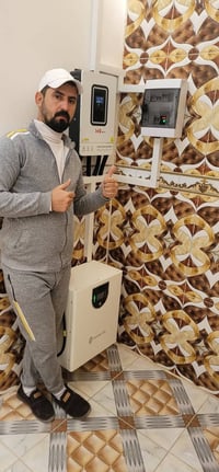 البيت المعاصر • طاقة شمسية • الخالص سعدية الشط