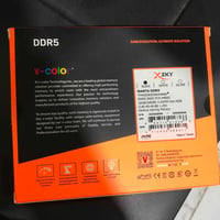 للبيع — رام DDR5 16GB (2×8) V-Color XSky MANTA مستخدمة فقط 26 يوم، بحا...