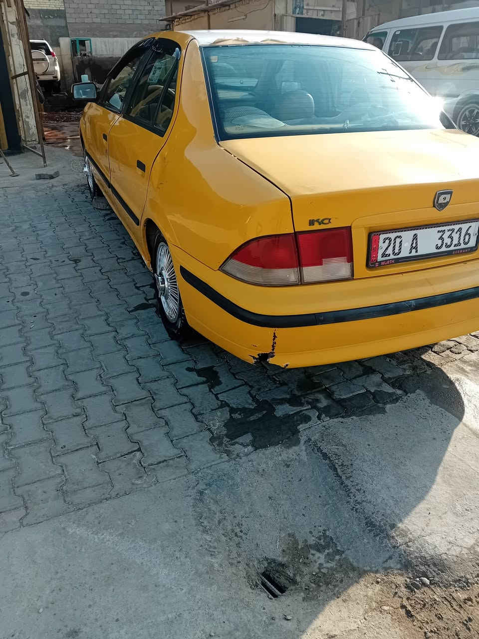 السلام عليكم سمند مديل ٢٠١١ مكينة كير جدد تبريد ثلج داخل نضيف كشر مابي ضربة بيهة تبديل جاملغ وباب كشر شوفت العين سيارة مال شغل بسمي السعر ٢٨ وبيهة مجال بصيط مكان الحسينية رقم راعيها ***********
