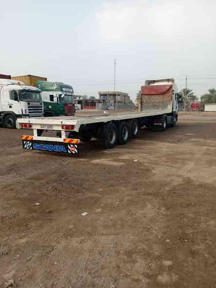 اسكانيا موديل 2003كير كوبره  انجكتر 420 سياره كفاله عامه رقم سليمانيه دولي بسمي تحويل ثاني يوم للبيع راس مع العربانه *********** مكان السياره واسط الصويره
