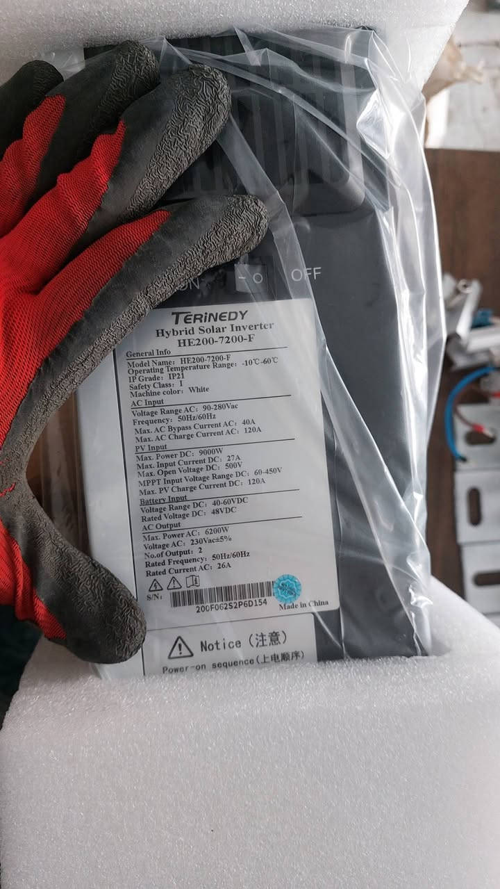 سلام عليكم من رخصة الادمن
منظومة للبيع جديدة بالباكيت 
انفيرتر ٦.٢ كيلواط
وبطارية ٥ كيلواط ايثيوم فوسفات الحديد خلايا من شركة Ampre+ catl
مع بوكس كهرباء وايرا الواح ١٠ متر كل لون اسود واحمر بسعر جملة
للاستفسار مراسلة صفحة


**إذا كنت صاحب هذا الإعلان وتريد حذفه لأي سبب، رجاءا أرسل رسالة إلى الدعم الفني**