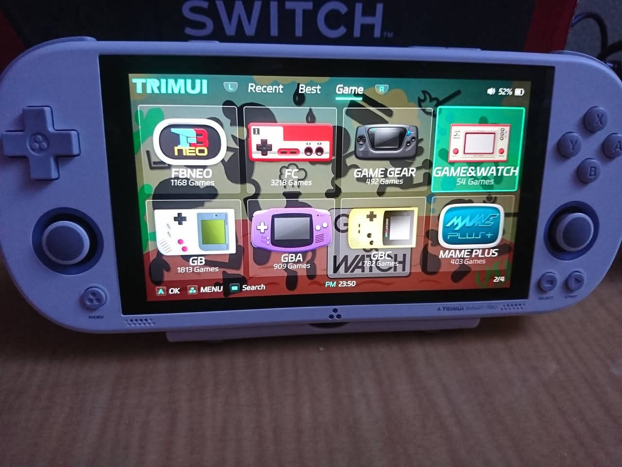 السلام عليكم جهاز العاب محاكيات جديد لوك رام 128 محاكيات هواي بي psp بلي 1 وسيكا وتريم كأس وهواي العاب السعر 75 الف رقم الموبايل ***********
