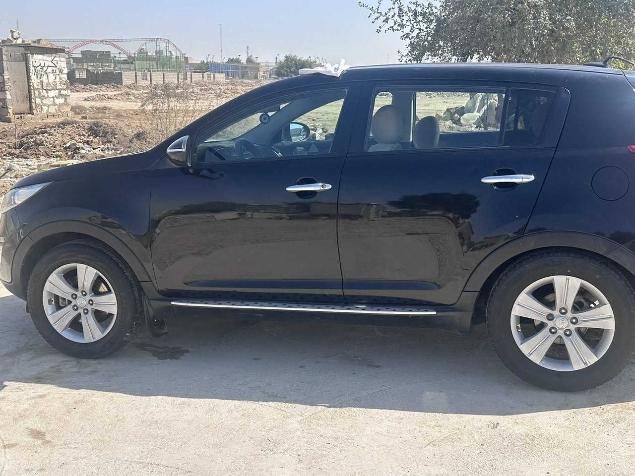 السلام عليكم  سبورتج ٢٠١٣ امريكي مكينه ٢٤٠٠ دوش مواصفات نص فول السياره حادثه جاملق وبنيد وبيها بارد باب بصف السايق قليل رقم بغداد سياره معروضه ١١٥ وبيها مجال مكان سياره بغداد قرب مجمع بسمايه ***********/***********
