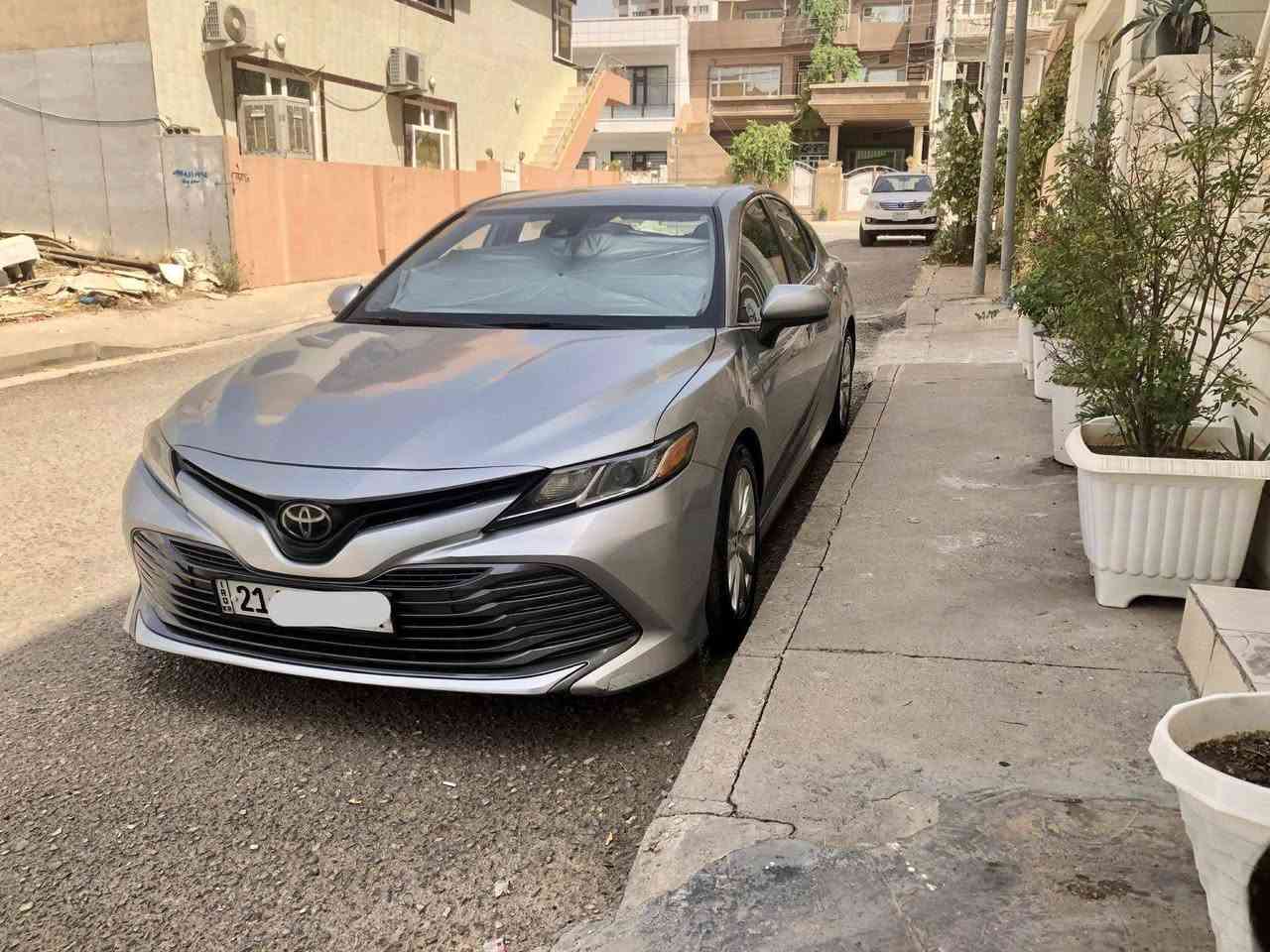 كاميري LE. 2019
سياره ما شاءالله نظيف بدون اي نقص اربع ايطارات جديد بطاريه جديد حساسات وكاميره كلها شغال بدون اي عيب كير ومحرك بشرط 
تحويل وغرامه بشرط باقي شهر عل سنويه 
بيها قطعتين ٢ بدون دواخل وا اريباك 
ماشي ١٢٦ ميل قابل لزياده 
سعر 162$  وا اشويه مجال بيها 
وتساب *********** طوز, صلاح الدين
