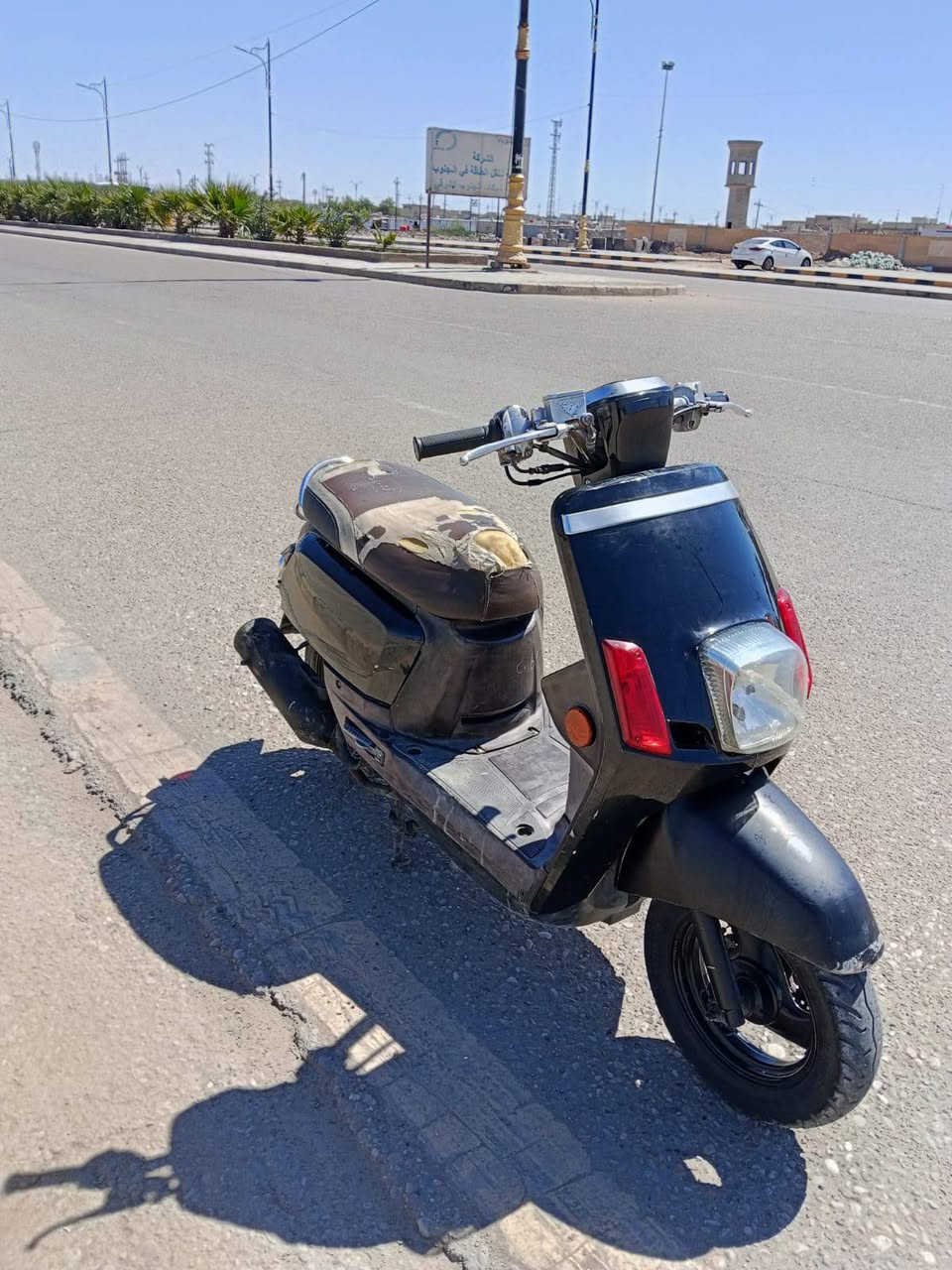 دراجه بوليسي نوزن دراجه جديده ما مفتوحه مراوس بعادله منغولي او بيع شراء يتصل السعر500. ***********
