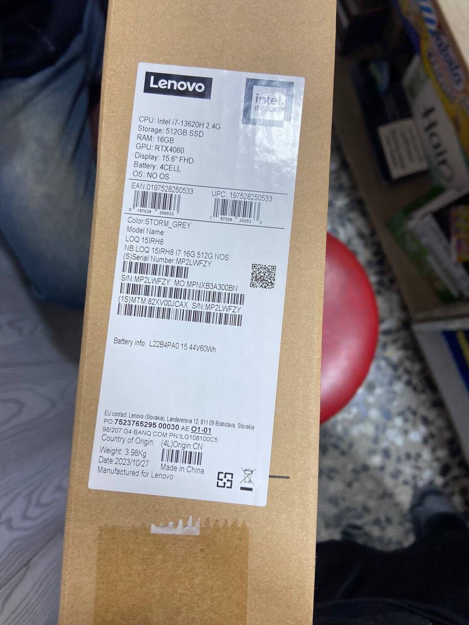 لابتوب للدراسة والجيمنج!
Lenovo LOQ 🔥

المعالج core I7 13620H

رامات 16g قابلة للتطوير 

تخزين 512 SSD 

كرت شاشة RTX 4060

شاشة 15” 144hz 

يأتي معها:

شاحن بقدرة 230w 
وجنطة للابتوب

للاستفسار ***********

السعر: مليون و100 الف دينار
وبيهة مجال للطيبين
