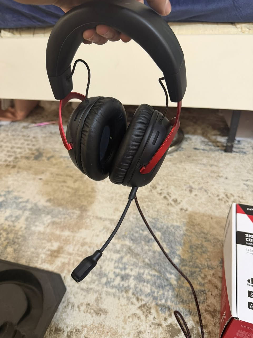 سماعه هايبر اكس كلاود3  اخت الجديد استعمال شهر  بكاني بغداد الطوبجي السعر 70 رقمي *********** بي واتس
