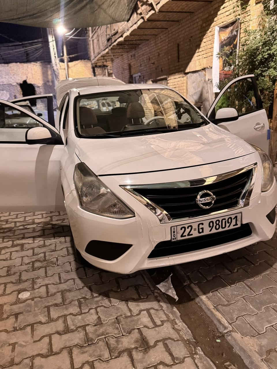 نيسان سني 2022 رقم اربيل سنويه ل29 سياره جاهزه تبريد كلشي شغال حداديه زوج تاريات جديد بيهه ضربه شبر  بجاملق وره مصلحه + شوي بالدوسه سعر 108 مكان بصره رقم ***********
