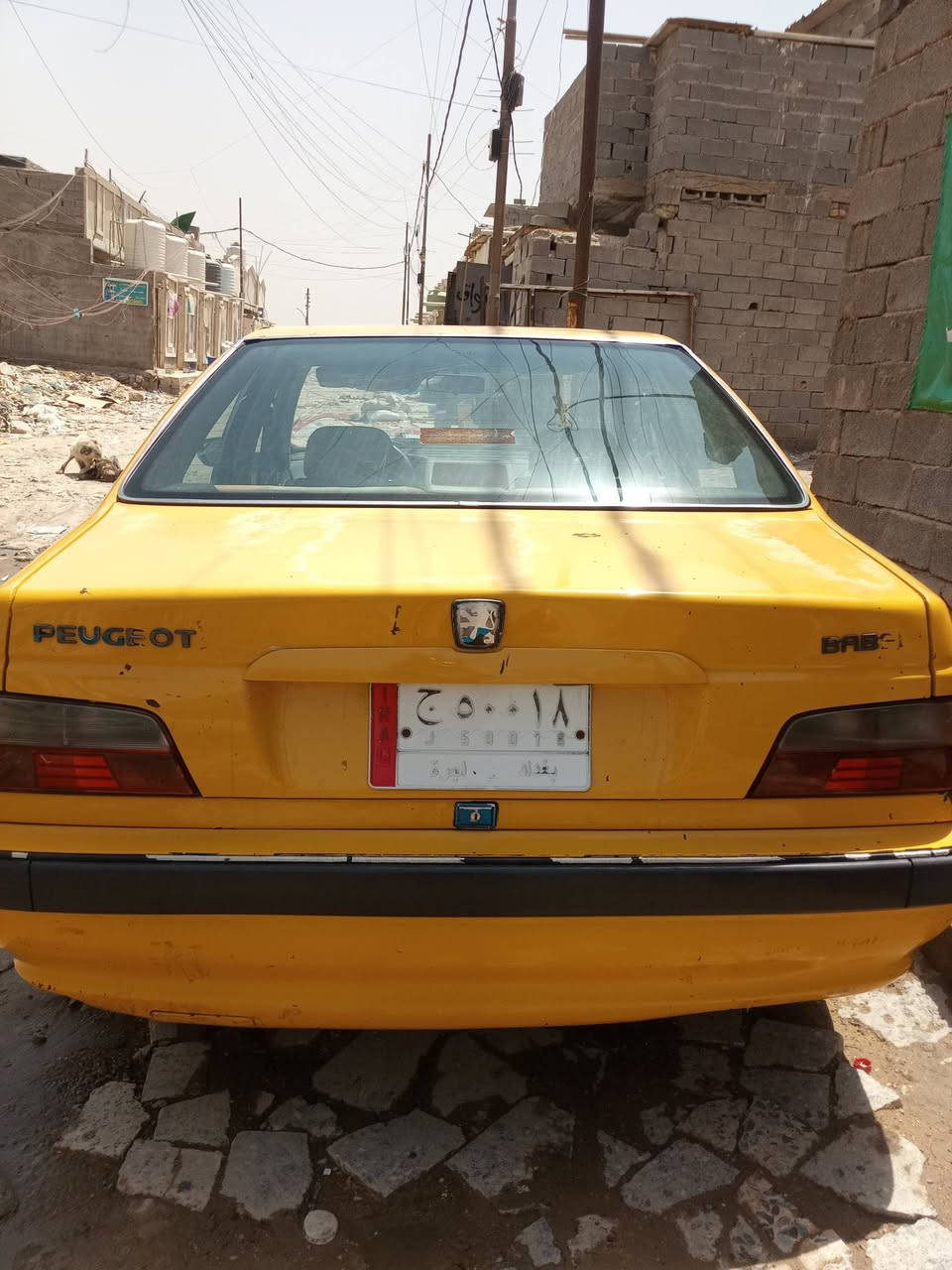 سياره بيجو بارص موديل 16 شاهد لله نضيفه تعال بعيونك شوفه  سعر 43 وبيه مجال *********** نهايت الفلاح جوادر
