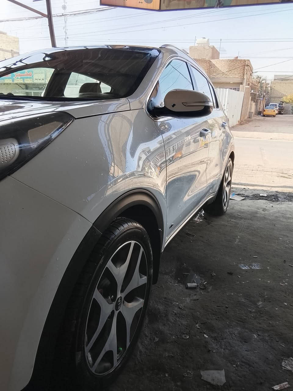 سبورتج للبيع سياره مكفوله ماعده الموضح بسونار ماشيه ميه اوستين موديل 16 %***********  السعر 160اوبيهه مجال
