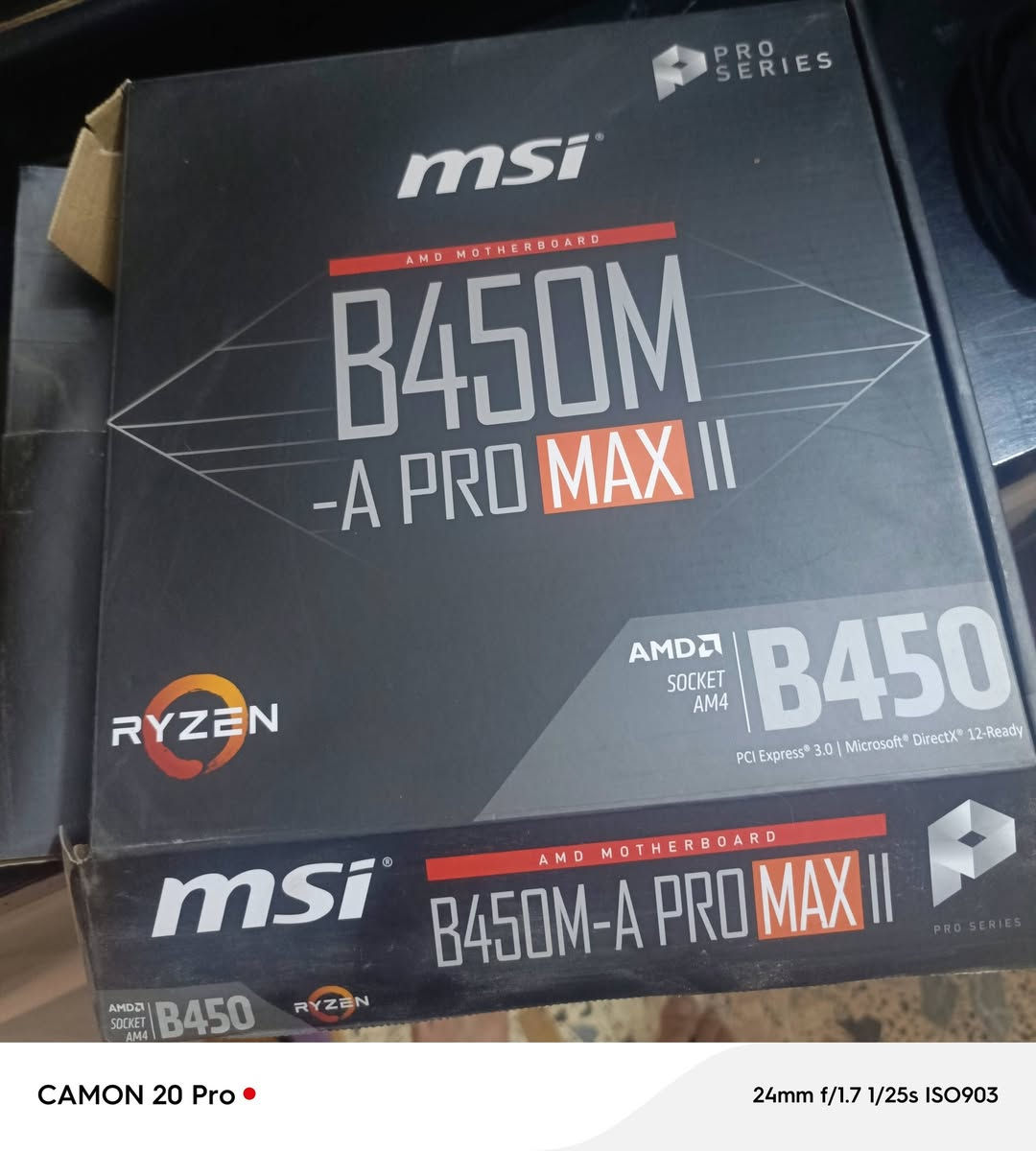 مذربورد Amd B450M جديد سعره 130 بي مجال


**إذا كنت صاحب هذا الإعلان وتريد حذفه لأي سبب، رجاءا أرسل رسالة إلى الدعم الفني**
