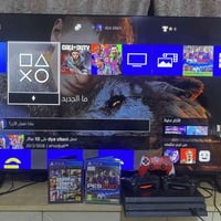 بلي ستيشن فور 4 برو وانلاين للبيع نضافه اخو الجديد مع 3 يدات واقراص 2 ...