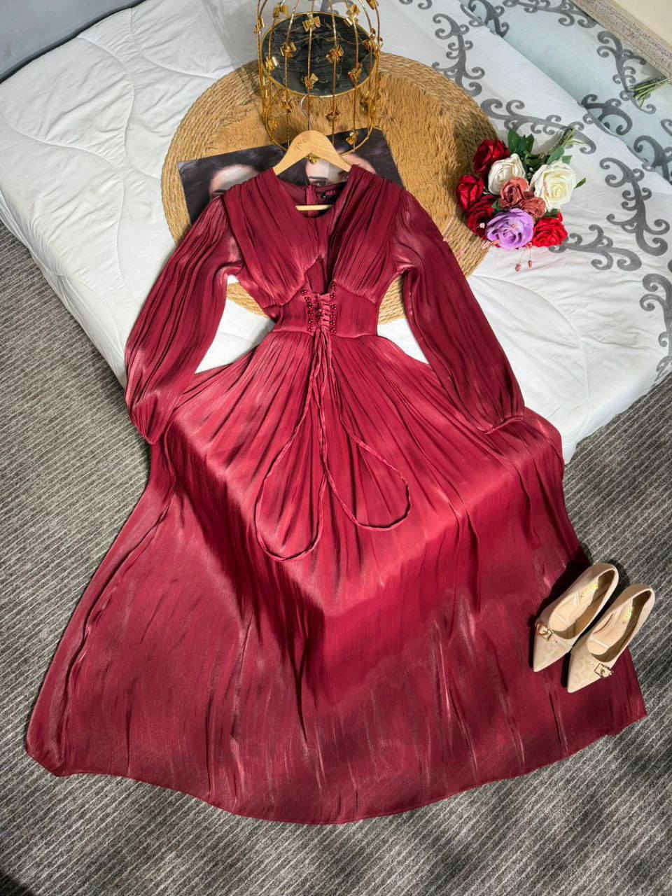 فستان ملكي خامة اوركنزا مبطن قياس 38.40.42.44.46.48.


**إذا كنت صاحب هذا الإعلان وتريد حذفه لأي سبب، رجاءا أرسل رسالة إلى الدعم الفني**