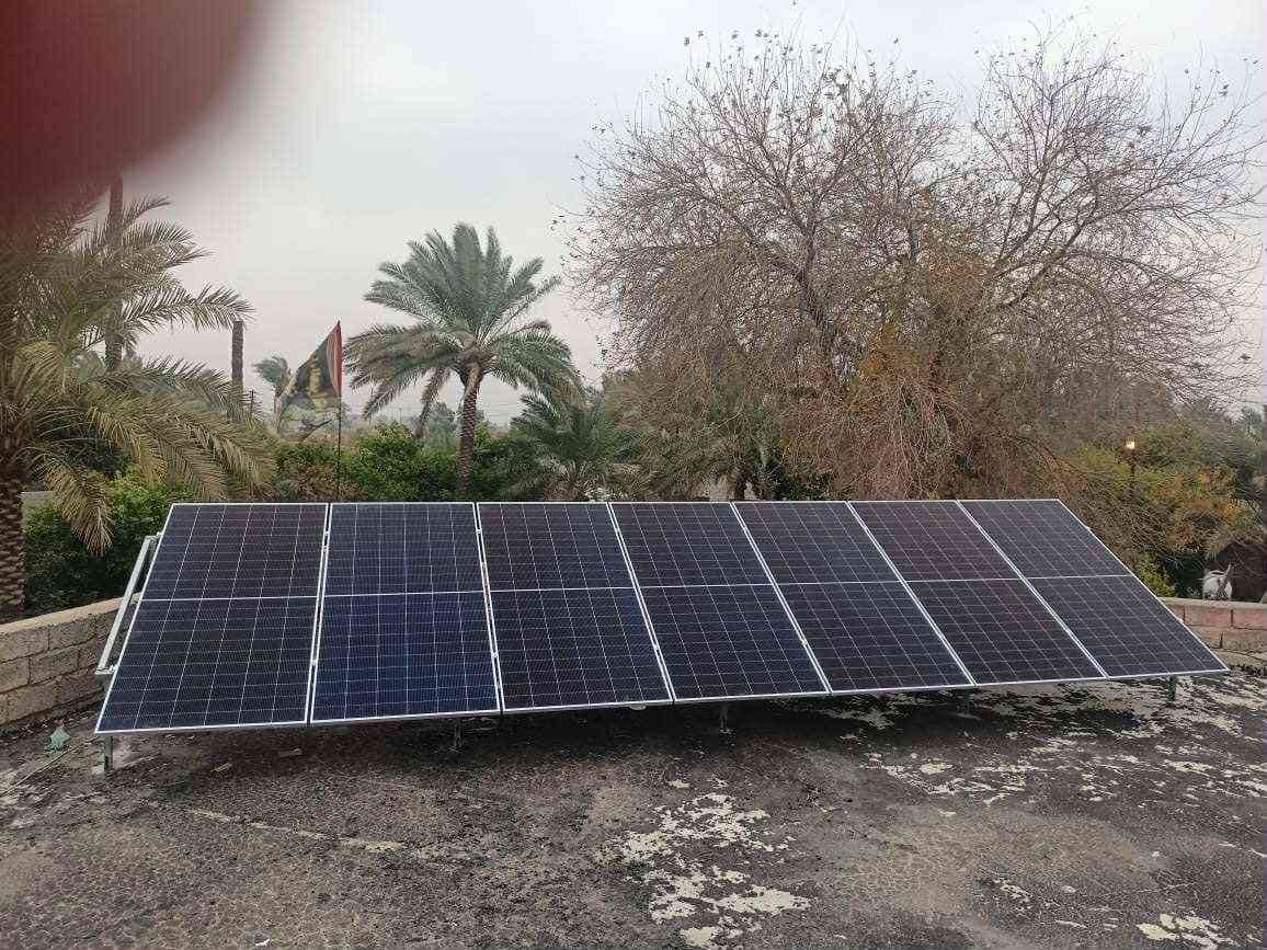 (#المصداقيه_اساس_النجاح)

💫تم بحمدالله تتنصيب  طاقة_في_قضاء_الدجيل

🔥#الطاقة_الشمسية_اختيارك_الأمثل
#نصب_منظومتك_وارتاح_بكهرباء_24_ساعة_بدون_انقطاع
🔥#جز_من_اعمالنا

✅ 1تعمل بقدرة 14امبير نهاراً و10امبير ليلاً 
🔥ضمنّ البطارية 10سنوات
🔥جهاز 5سنوات
🔥الواح لونجي ضمن 15سنه 

⚡️كادر مختص من المهنديسن بافضل وادق الاجهاز 

✅بامكانك تشغيل اجهزة التبريد 
✅فولتية ثابتة 230فولت
✅كهرباء مستمرة بدون انقطاع 
✅تشغيل تلقائي عند الانقطاع الكهرباء المكونات 

⭐️قواعد حديد مغلون
⭐️اسلاك خاصة بالتيار المستمر DC
⭐️قواطع خاصة بالتيار المستمر DC
⭐️اسلاك خاصة بالتيار المستمر DC
⭐️توصيلات MC4
⭐️اجهزة الحماية 
_________________________
#للتواصل___والاستفسار الاتصال عبر الأرقام التالية 
اسيا ***********
زين ***********
كورك ***********
_______________________

