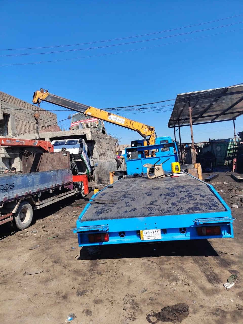 🔴 للبيع — كرينات حوية وارد حديثاً
متوفر لدينا كرينات هيدروليك مختلفة الأحجام
✔️ كرينات حوية (ما مشتغلات بالعراق)
✔️ حمولة 3 طن و 5 طن
✔️ موديلات سليتين – 3 سليتات – 4 سليتات
✔️ حالة جيدة جداً وفحص متوفر
الموقع: العراق _ بابل _ الحله _ حي الصناعي 
📞 للاستفسار: ***********
مراسلة واتساب أو اتصال مباشر
