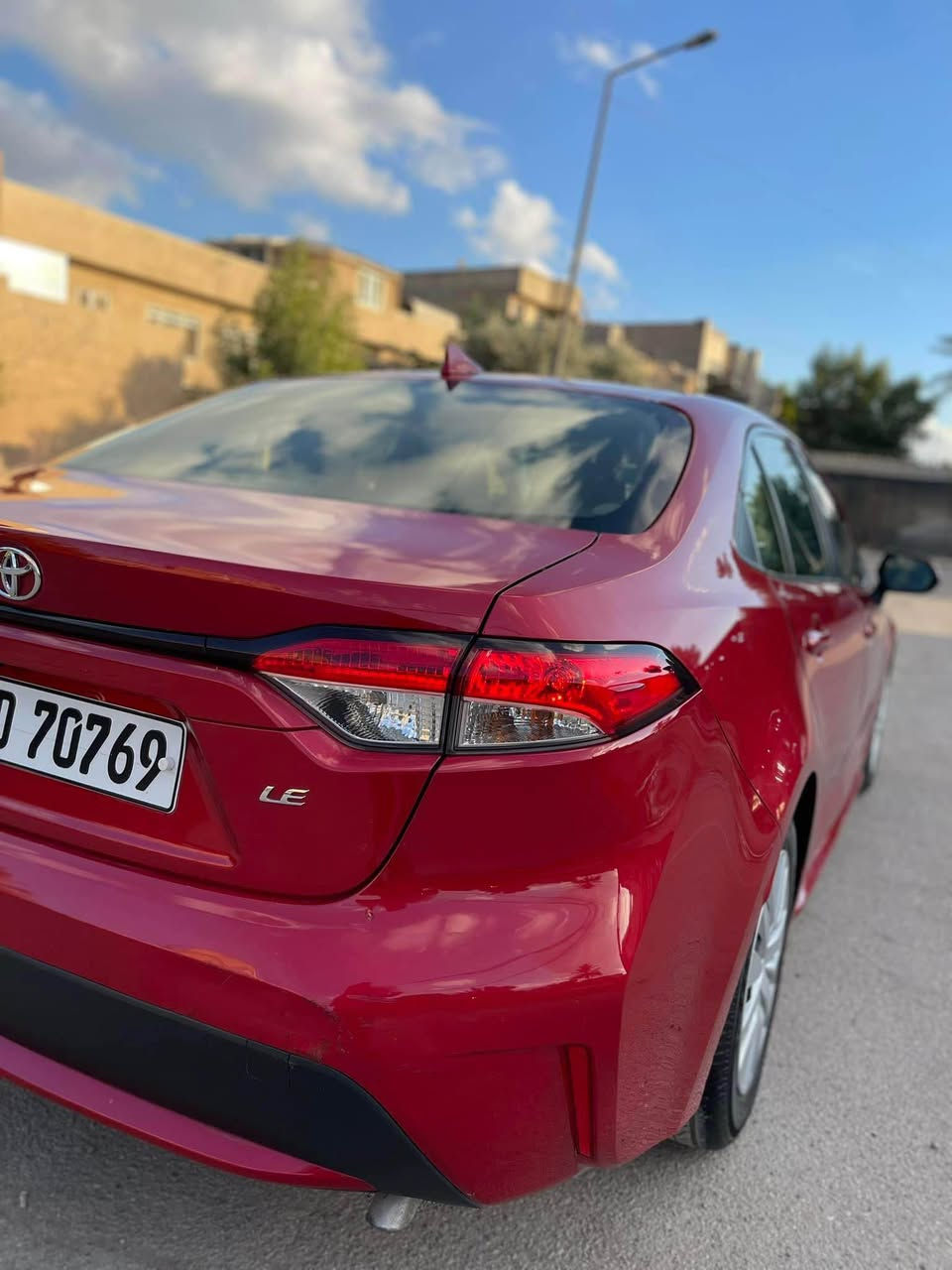 كورلا ٢٠٢١ للبيع
مواصفات Le رقم اربيل شرط تحويل او وكالة
بي ٣ قطع صبغ بدون دواخل
ماشي 125 Km
سعر ١٤٥$ و بي مجال
مكان السيارة خانقين
*********** خناقين, ديالى
