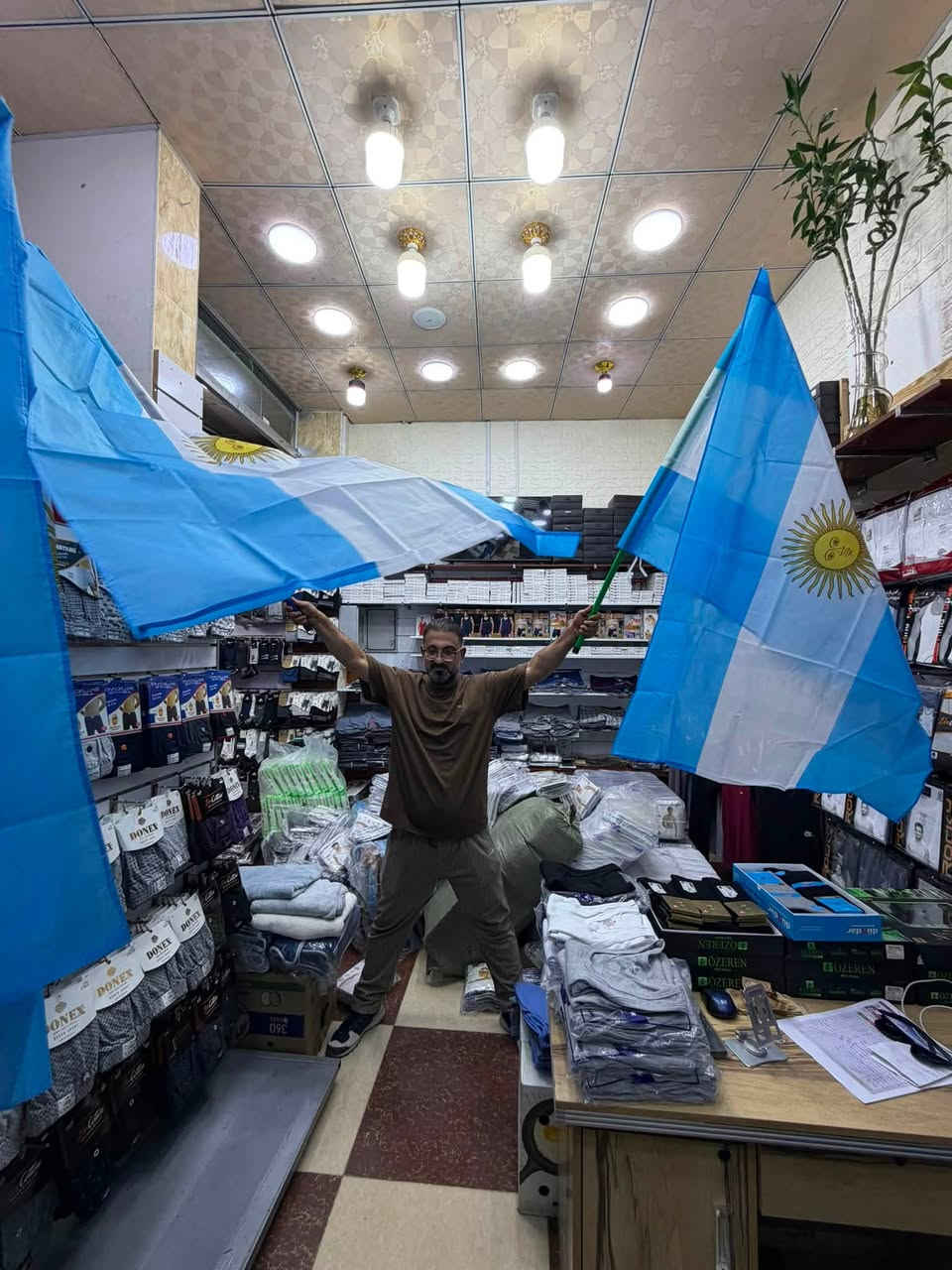 توفير علم ارجنتين لباجر نهائي 🇦🇷🇦🇷🇦🇷🇦🇷
جمله مفرد ***********محمد دبي
***********
