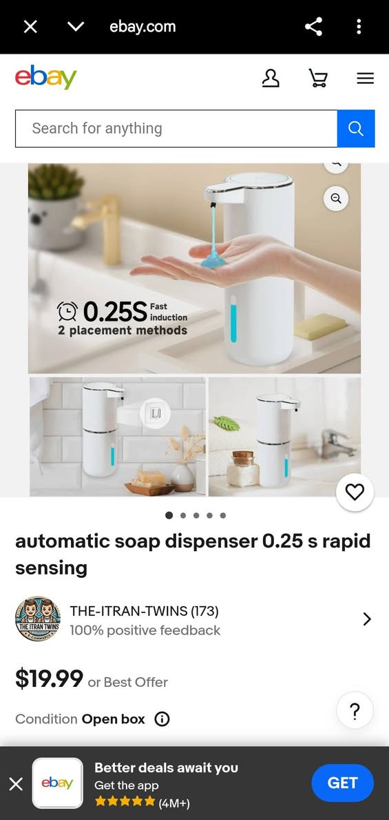 تحط ايدك وينزل صابون اوتوماتيك


**إذا كنت صاحب هذا الإعلان وتريد حذفه لأي سبب، رجاءا أرسل رسالة إلى الدعم الفني**