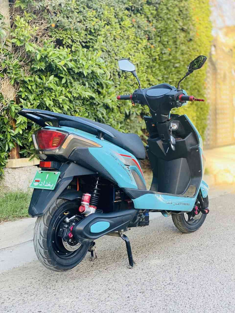 دراجه شحن سكنس 
6 بطاريات زينات تمشي 40 ال 45 كيلو بالشحنه 
تعال وافحص 
4 سرع 
كلشي ممبدل بيها كله بلاد كامل ادراجه شغل واطلع 
ملف 2000
مكاني بعداد اليرموك او العامريه 
سعر 590
رقمي ***********
