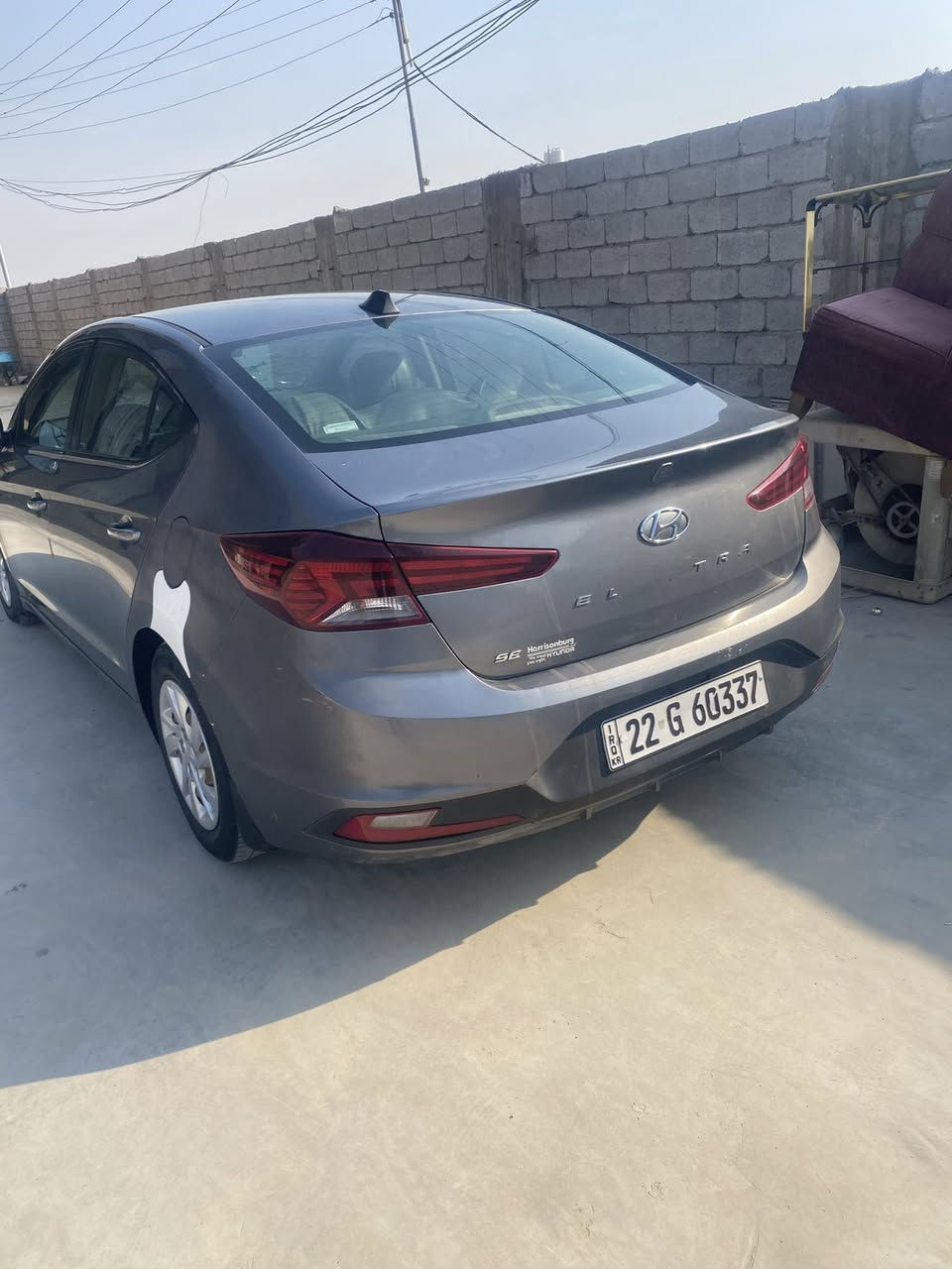 السلام عليكم.  النترا 2019  امريكي.          مكينه 2000 دوش       مكان السياره بغداد      هاتف ***********
