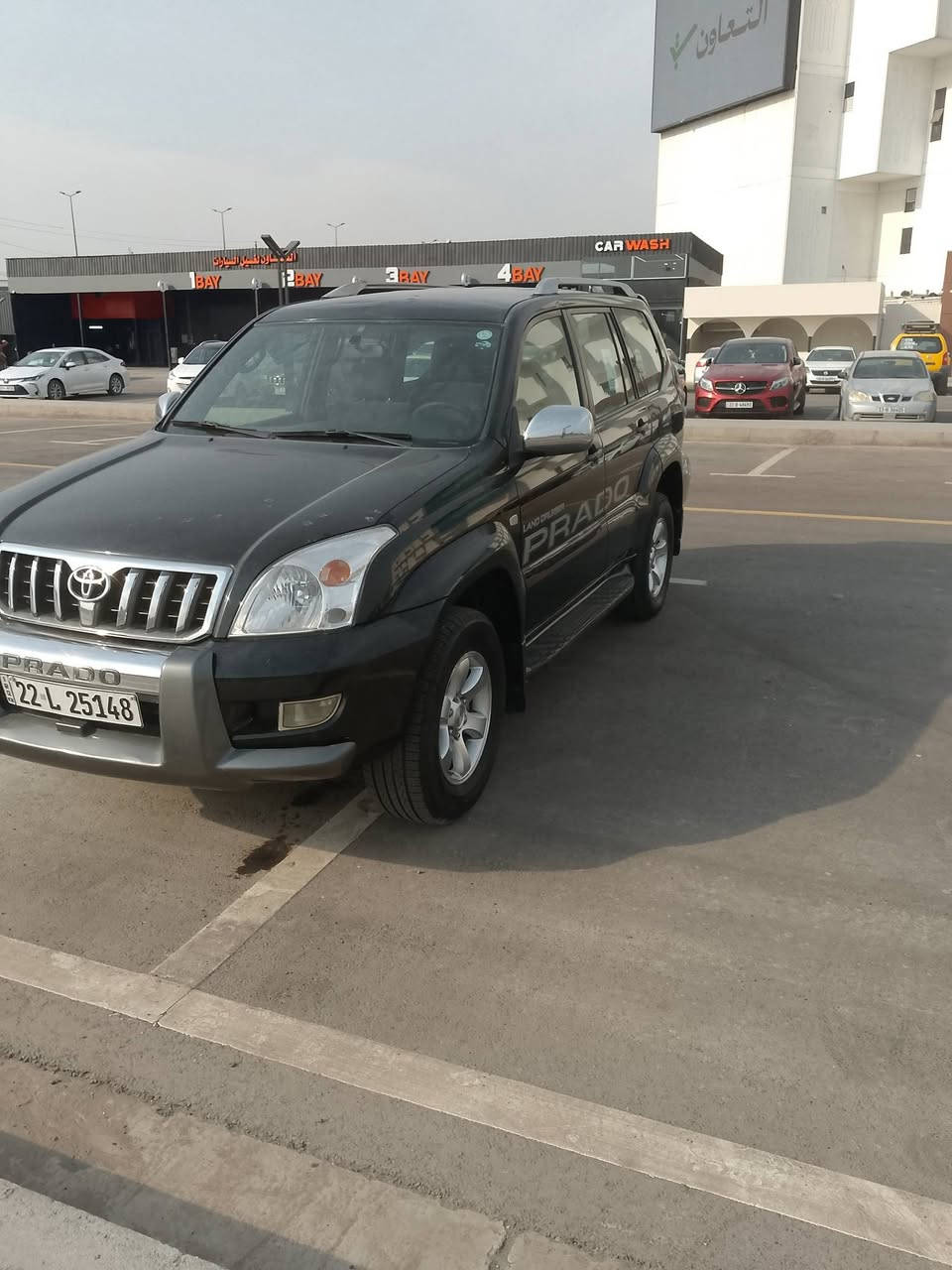 سلام عليكم  برادو 2008 مكفوله من ضربه وصبغ  7 راكب 
تبريد شغال عنوان بغداد سعر 150 وبيها مجال 
رقم الهاتف ***********
